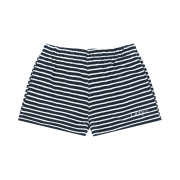 LAZYZ Lazy Terry Stripe Shorts Navy