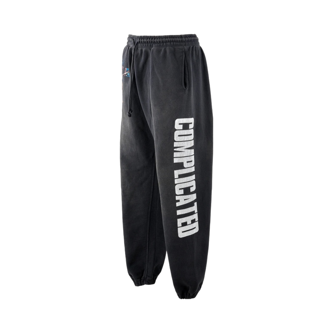 세인트 마이클 x 코스케 카와무라 컴플리케이티드 스웨트팬츠 블랙 - 23AW(Saint Mxxxxxx x Kosuke Kawamura Complicated Sweatpants Black - 23AW) - 2