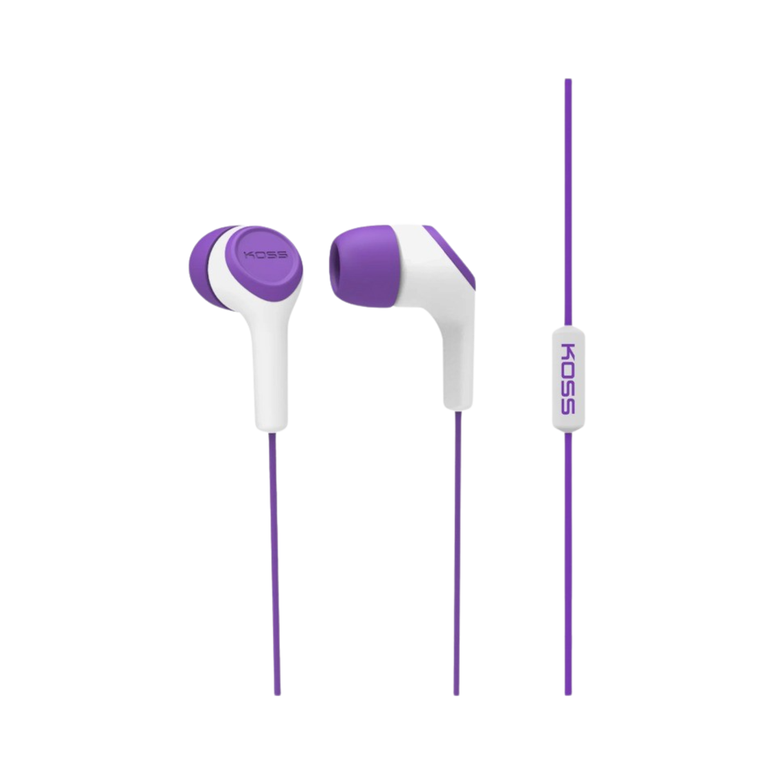 - Koss KEB15i Earphones Violet