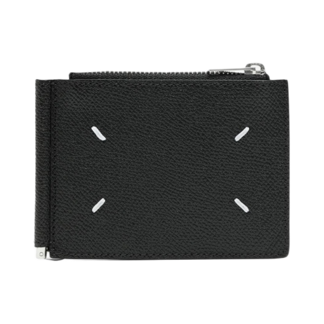 메종 마르지엘라 레더 머니 클립 지갑 블랙(Maison Margiela Money Clip Leather Wallet Black) - 1
