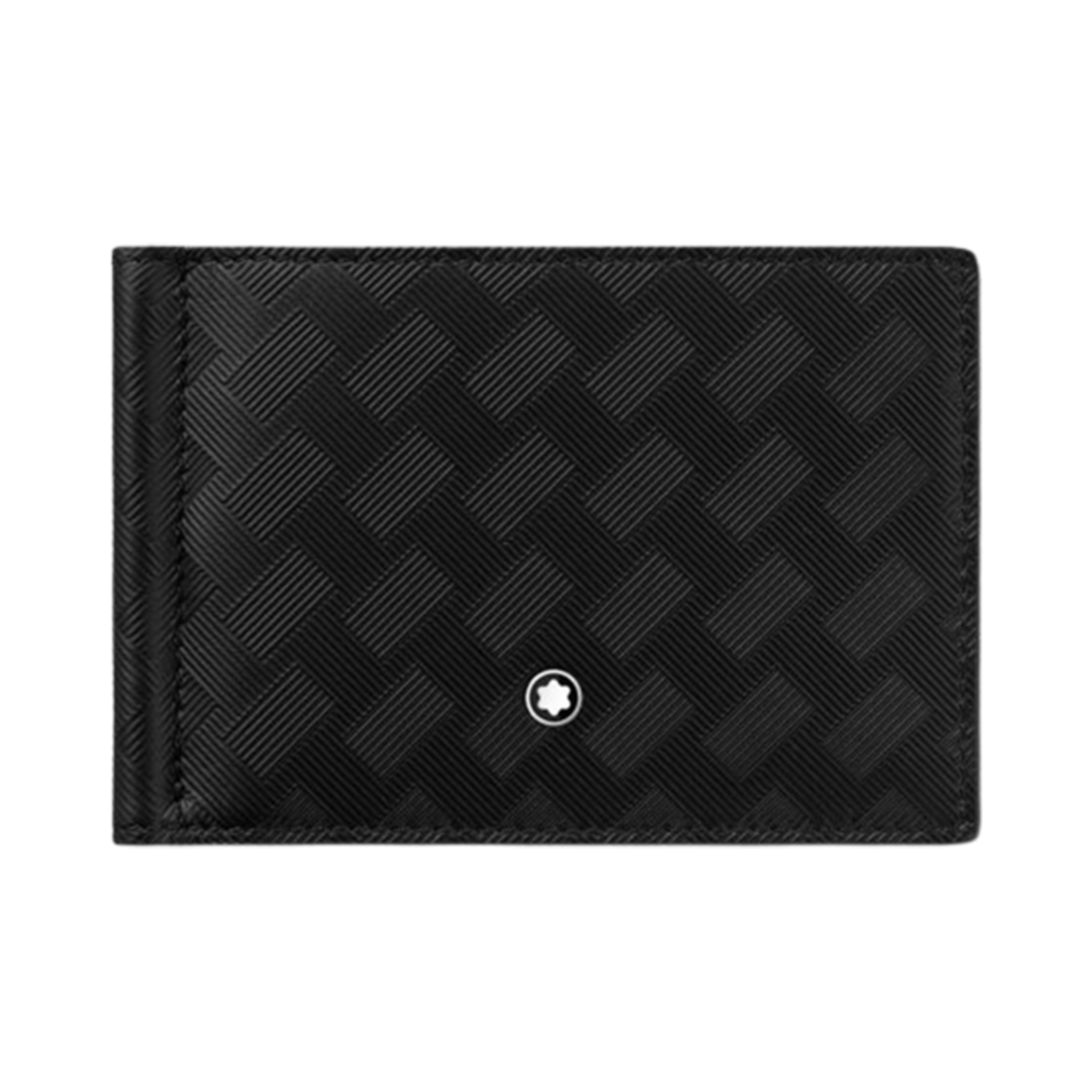 131765 Montblanc Extreme 3.0 Wallet 6cc with Money Clip Black