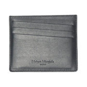 Maison Margiela Smooth Leather Card Holder Black Beige