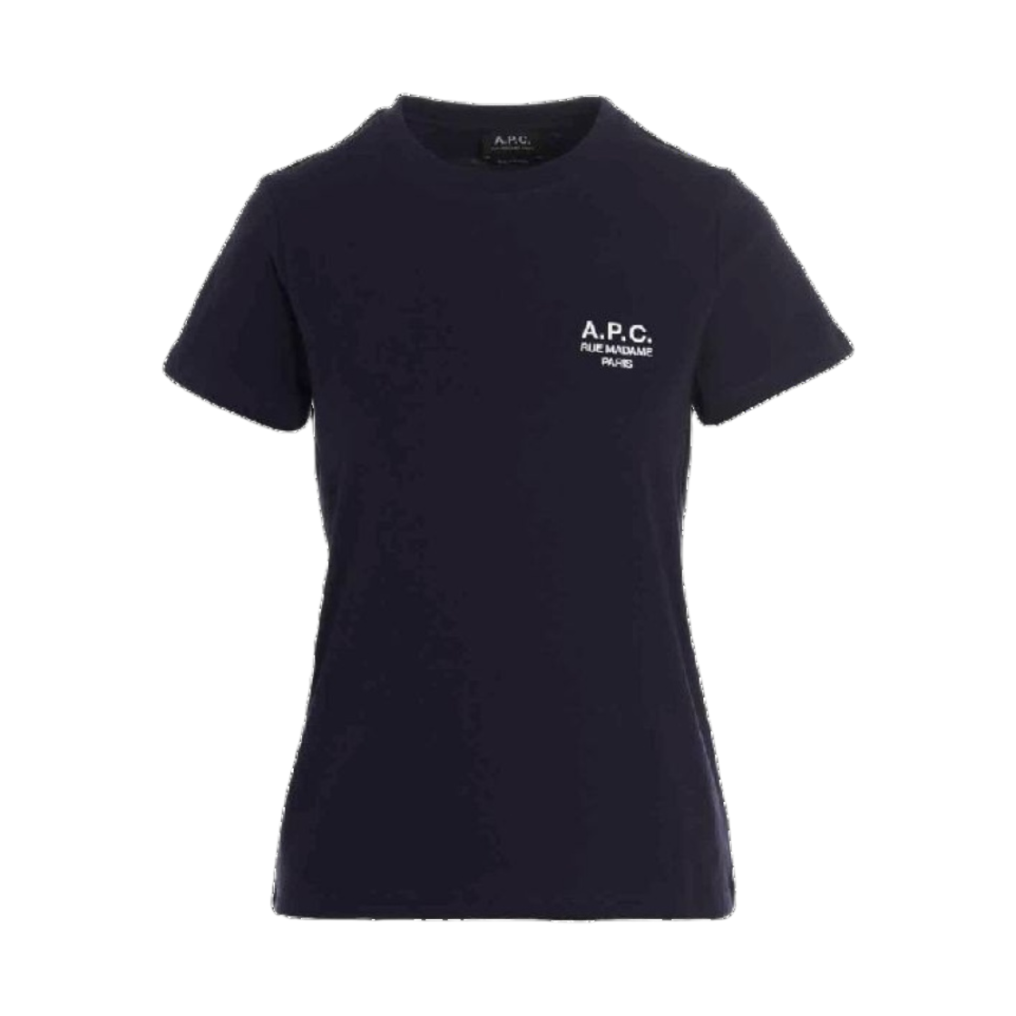 (W) 아페쎄 데니스 티셔츠 다크 네이비 블루((W) A.P.C. Denise T-Shirt Dark Navy Blue)