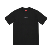 Supreme Oval Logo S/S Top Black - 23SS