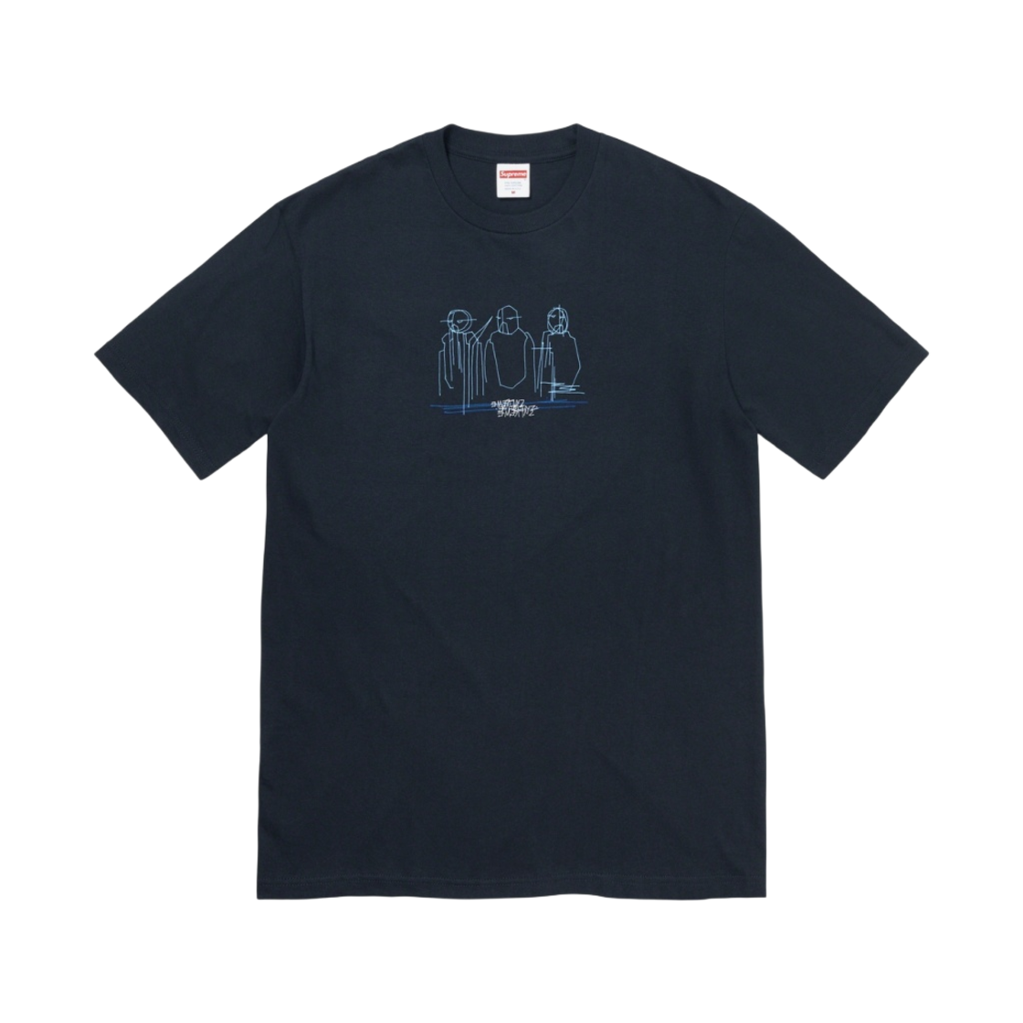 슈프림 쓰리 킹스 티셔츠 네이비 - 23SS(Supreme Three Kings T-Shirt Navy - 23SS) - 1