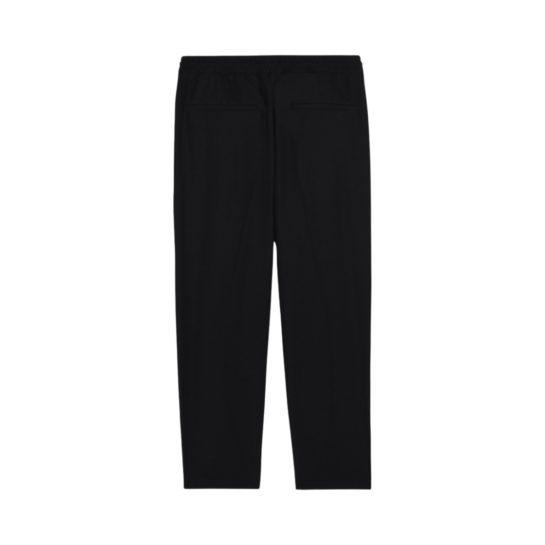 메종 키츠네 나일론 드로스트링 팬츠 블랙(Maison Kitsune Nylon Drawstring Pants Black) - 2