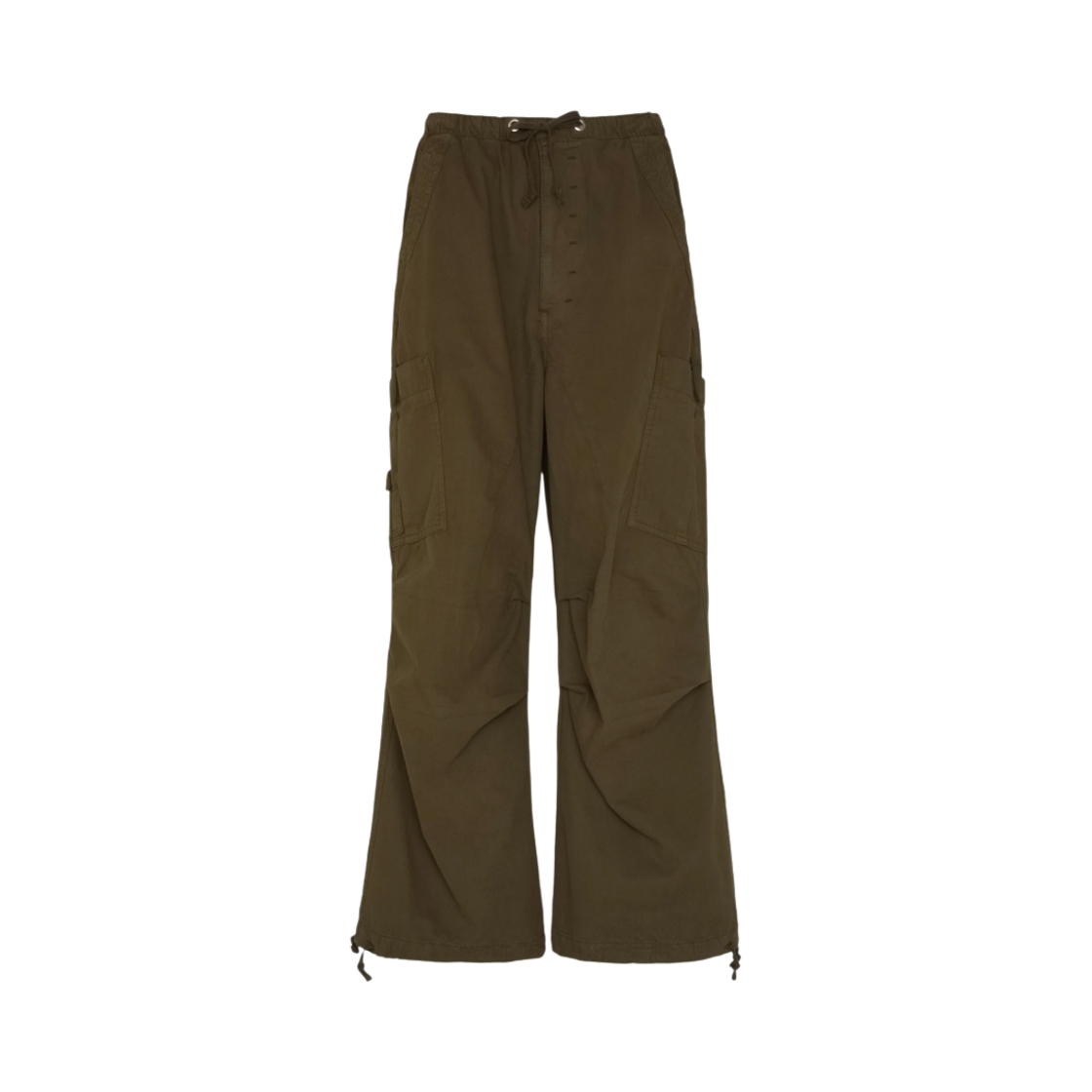 JWL2358 (W) Jaded London Parachute Cargo Pants Khaki