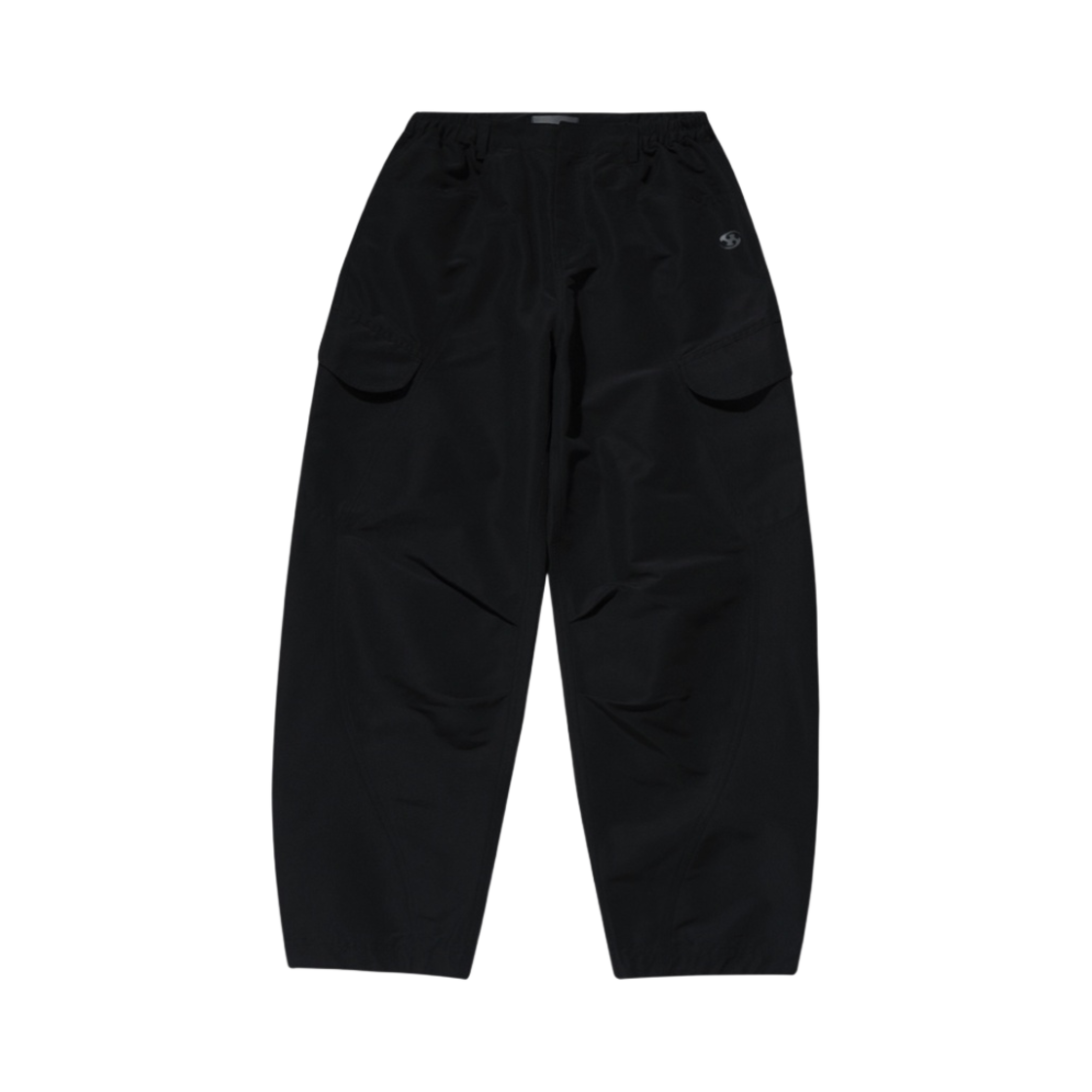 산산기어 핀턱 카고 팬츠 블랙 - 23FW(Sansan Gear Pin-Tuck Cargo Pants Black - 23FW) - 1