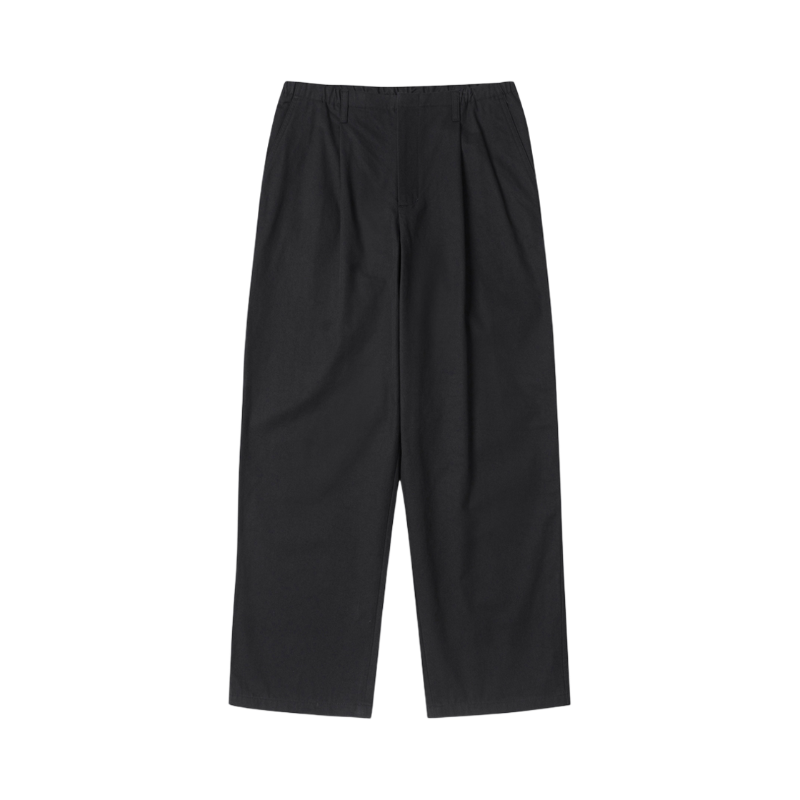CWPAS25242BKX Customellow Wide Fit Cotton Setup Pants Black