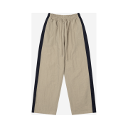 Porta Women Color Block Winter Track Pants Beige