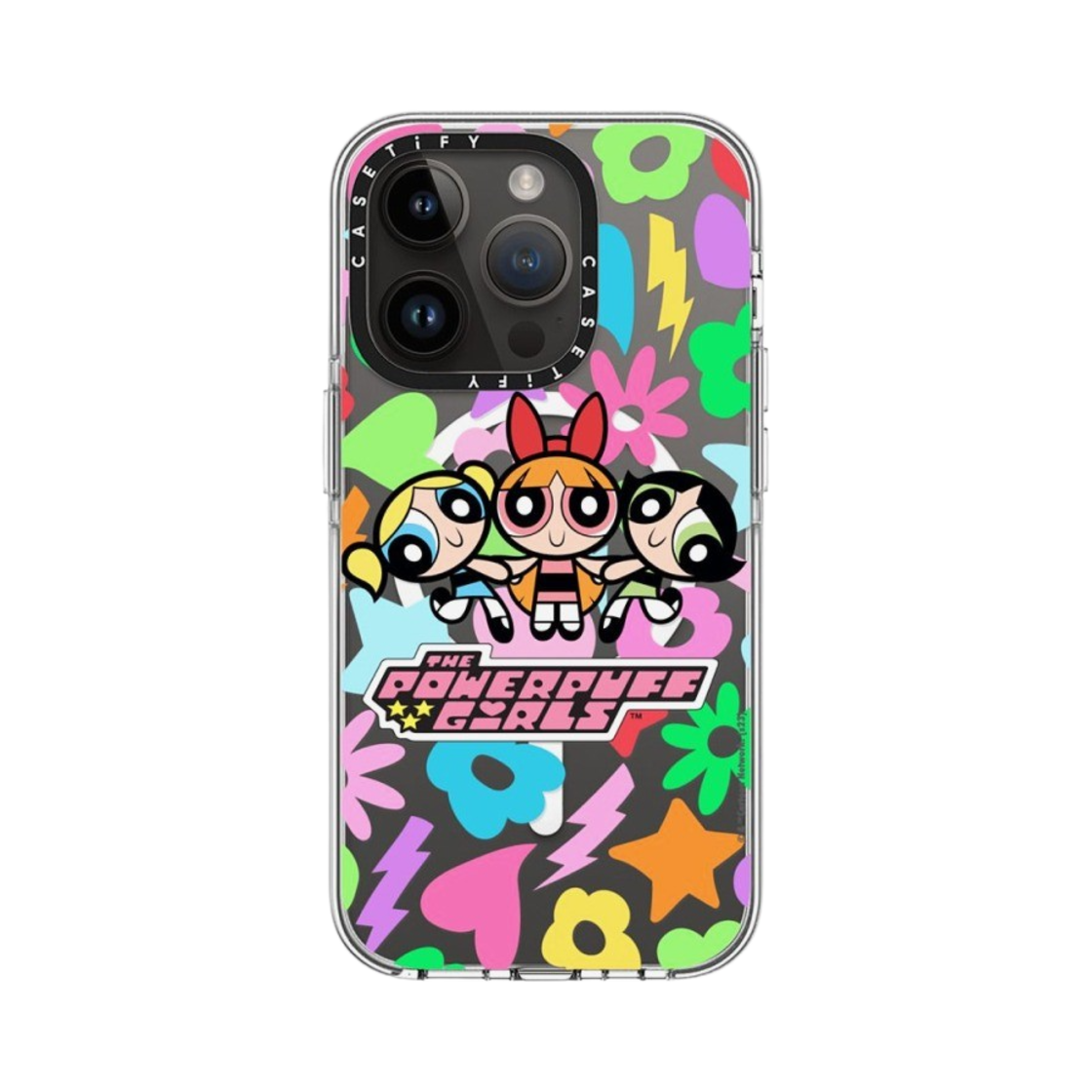 케이스티파이 x 파워퍼프걸 아이폰 아이콘 클리어 케이스 클리어(Casetify x The Powerpuff Girls iPhone Icons Clear Case Clear) - 3