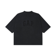 Yeezy Gap Engineered By Balenciaga Dove 3/4 Sleeve T-Shirt Washed Black