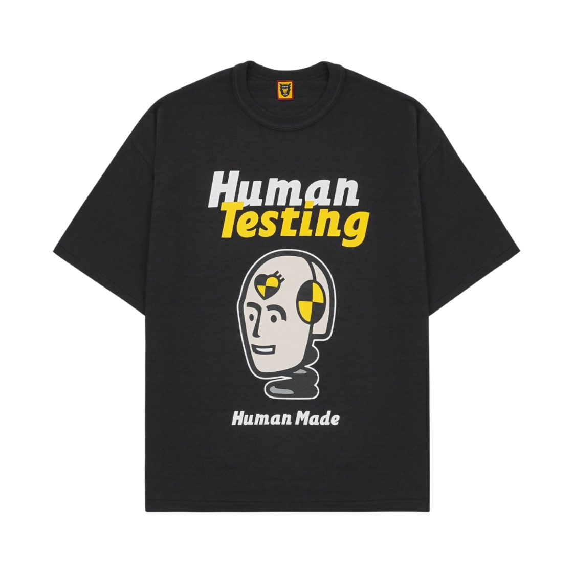 휴먼 메이드 x 에이셉 라키 휴먼 테스팅 티셔츠 블랙(Human Made x A$AP Rocky Human Testing T-Shirt Black)