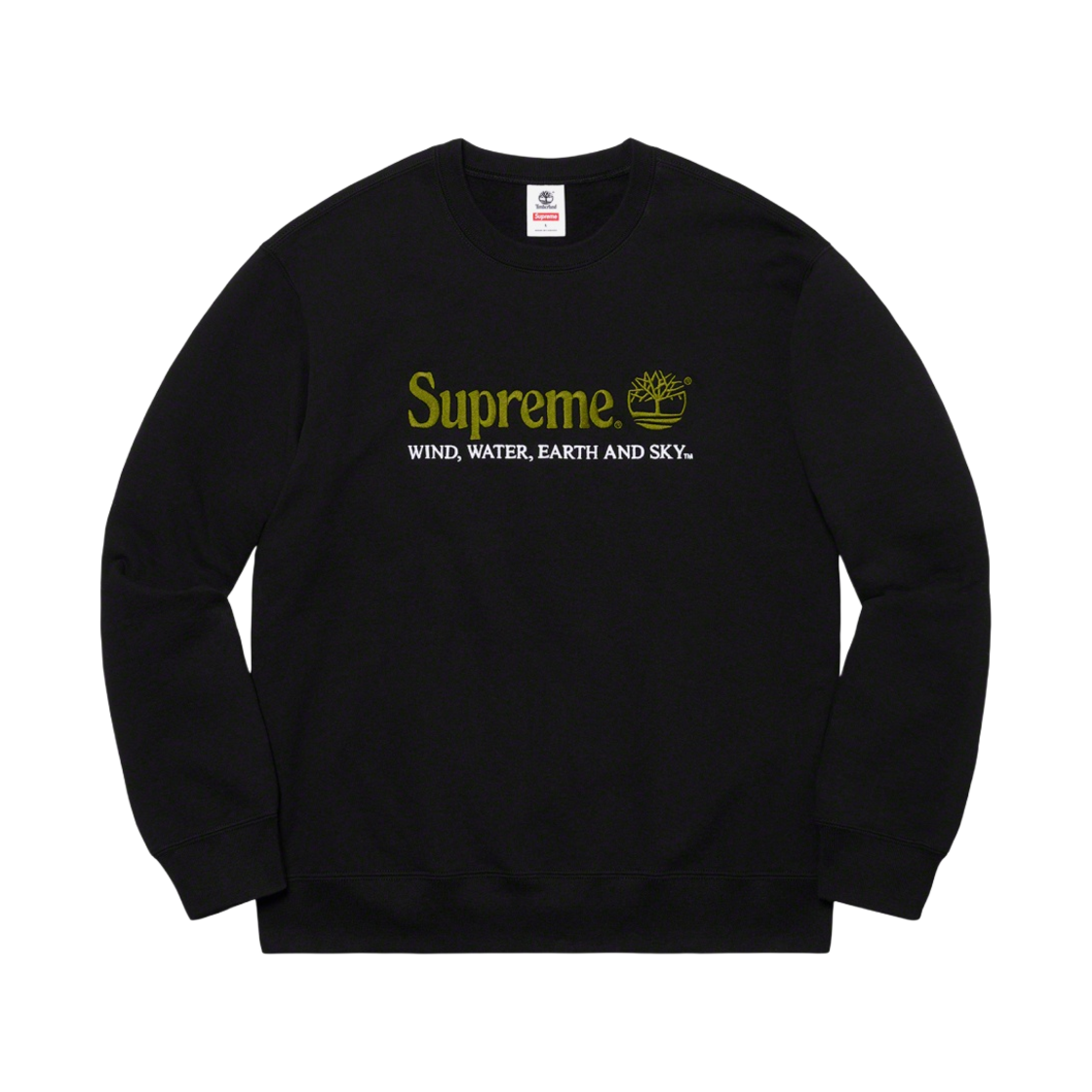 슈프림 x 팀버랜드 크루넥 블랙 - 20SS(Supreme x Timberland Crewneck Black - 20SS)