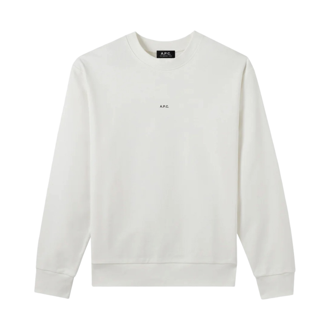 아페쎄 스티브 스웨트셔츠 화이트(A.P.C. Steve Sweatshirt White) - 1
