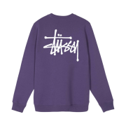 Stussy Basic Stussy Crew Purple
