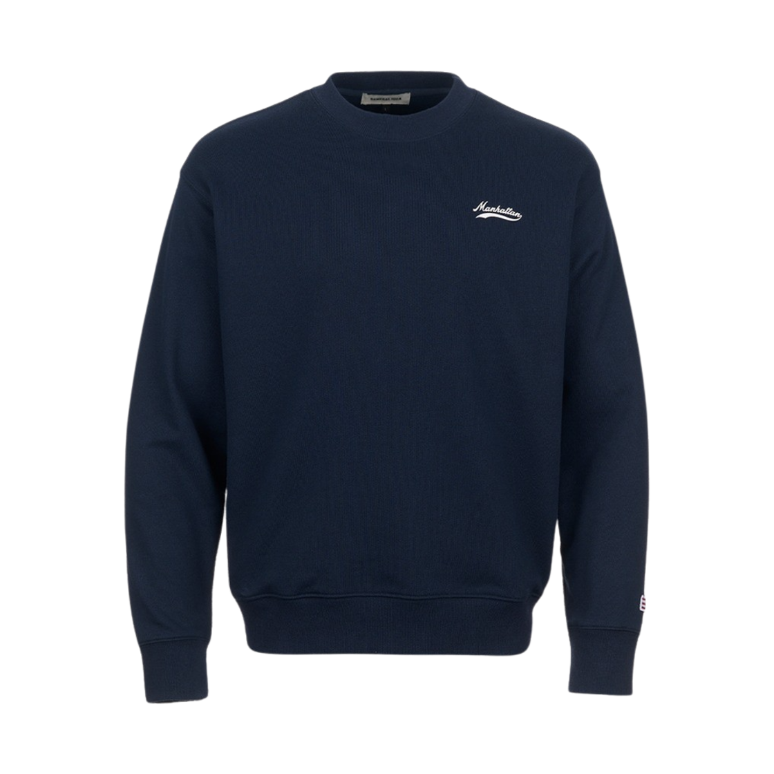 제너럴아이디어 유니섹스 맨하탄 코지 맨투맨 네이비