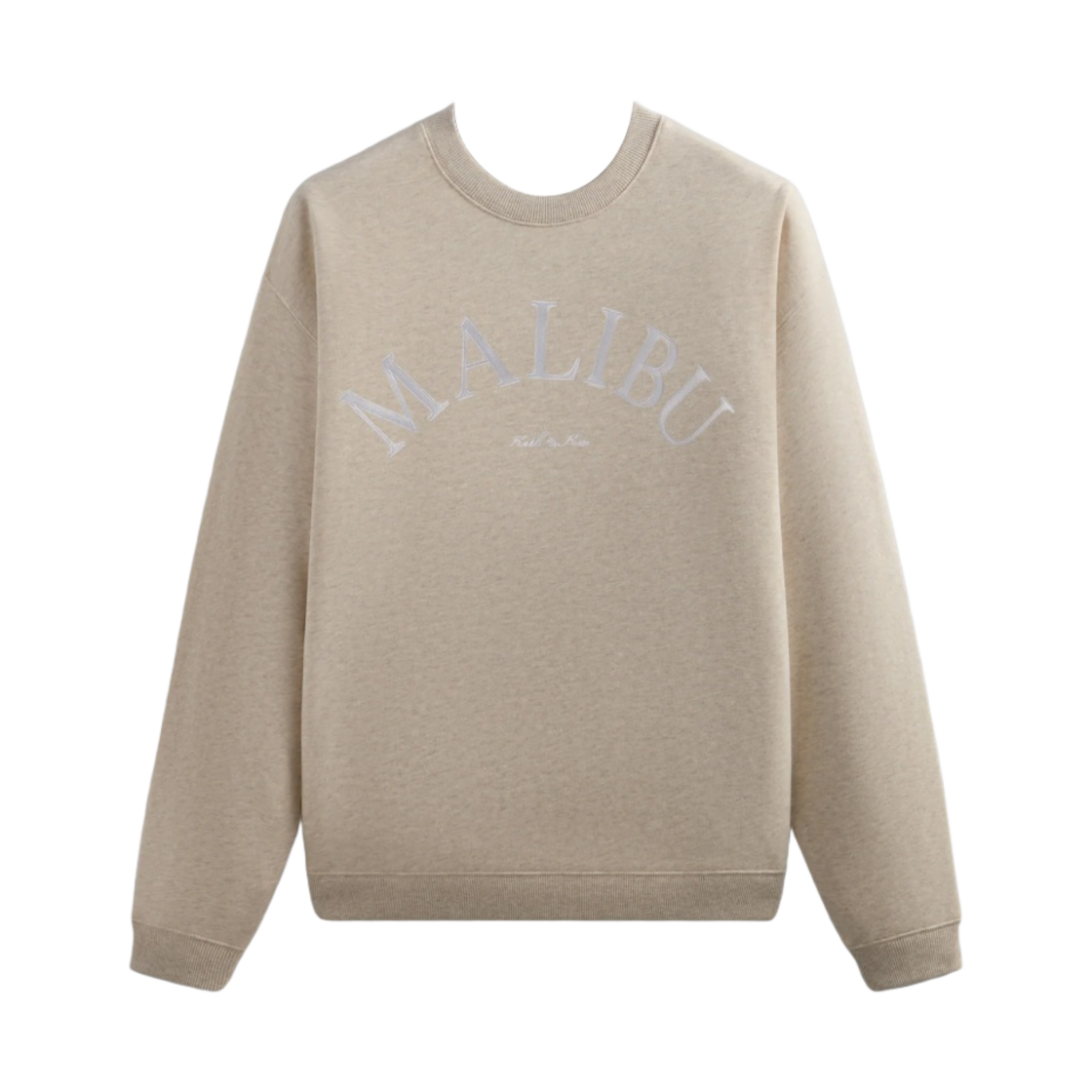 키스 말리부 수베니어 크루넥 헤더 오트밀(Kith Malibu Souvenir Crewneck Heather Oatmeal)