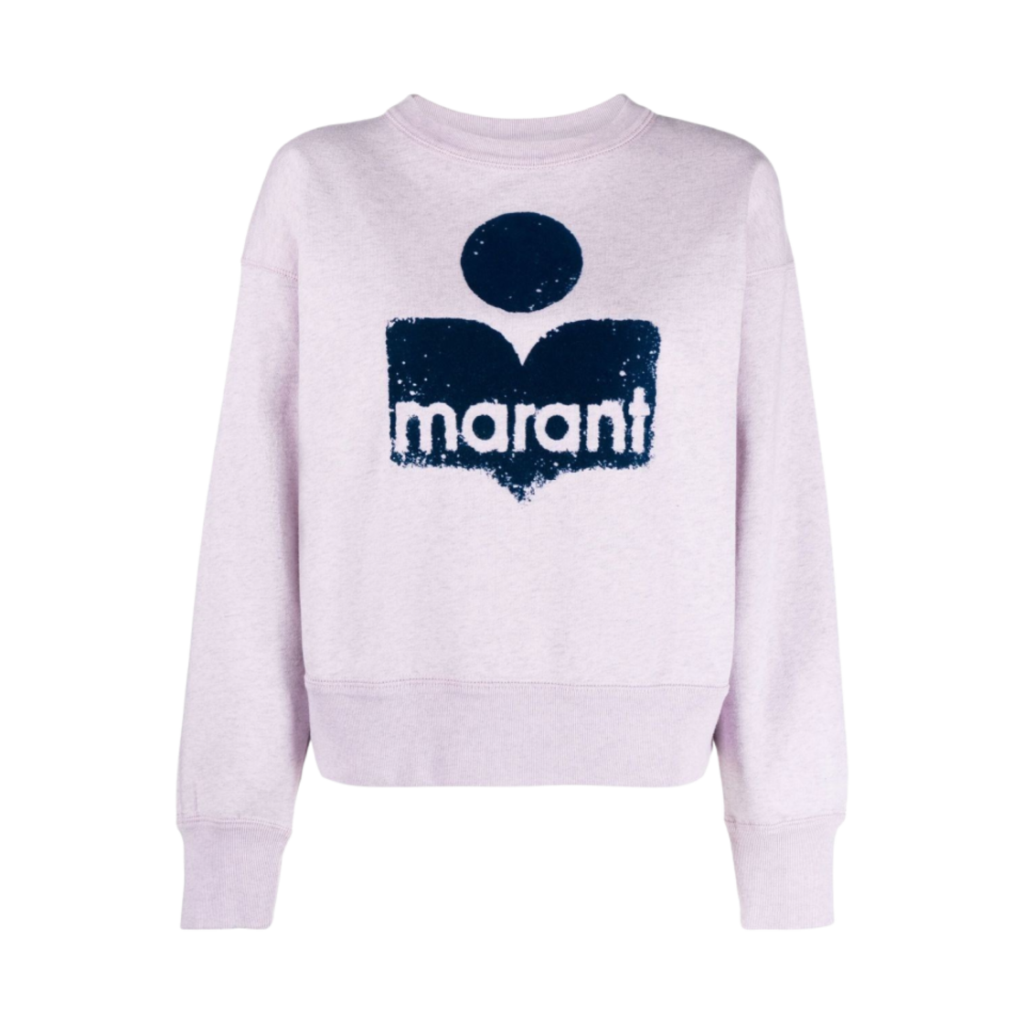 (W) 이자벨 마랑 모빌리 로고 스웨트셔츠 라이트 핑크 - 23SS((W) Isabel Marant Mobyli Logo Sweatshirt Light Pink - 23SS) - 1
