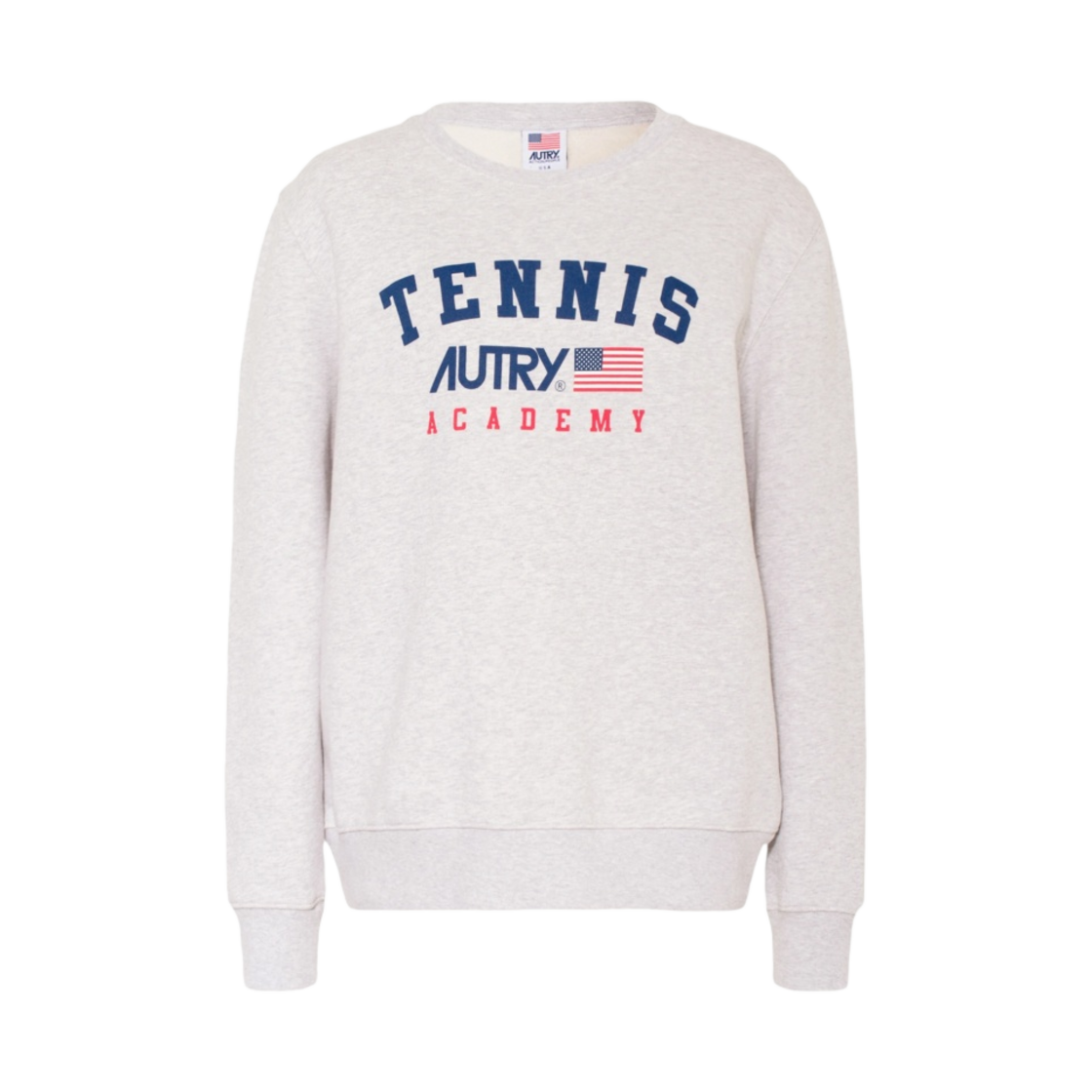 (W) 오트리 아이코닉 테니스 로고 스웨트셔츠 그레이((W) Autry Iconic Tennis Logo Sweatshirt Color Gray)