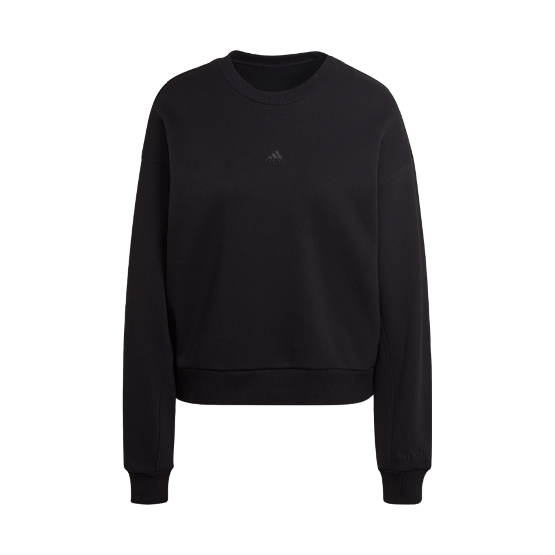HJ7995 (W) Adidas All SZN Fleece Sweatshirt Black - KR Sizing