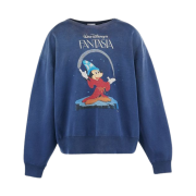 Saint Mxxxxxx x Disney Fantasia Crewneck Sweatshirt Navy - 25SS