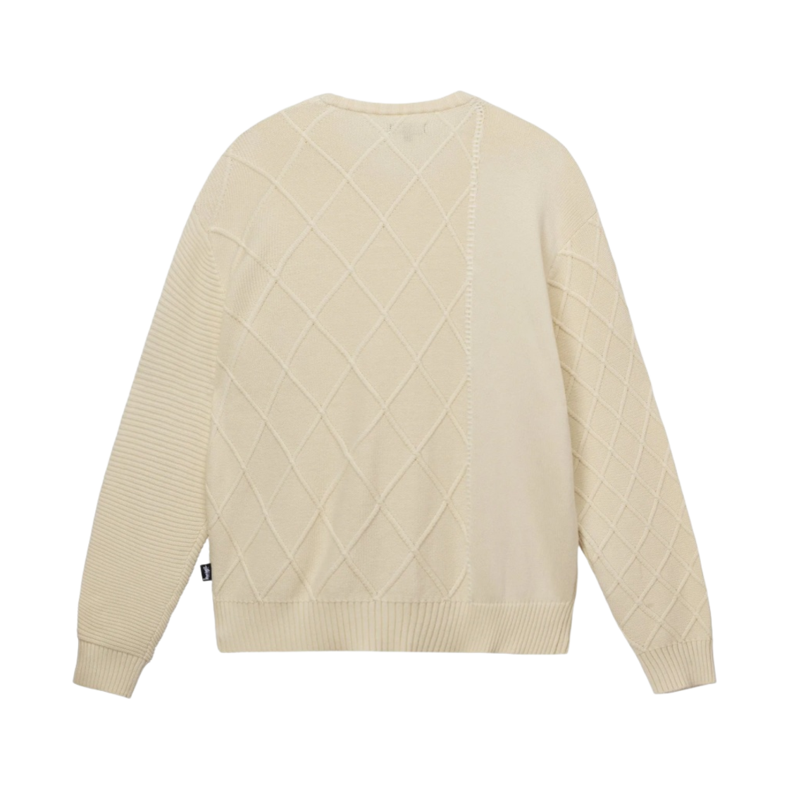 스투시 패치워크 스웨터 내츄럴(Stussy Patchwork Sweater Natural) - 2