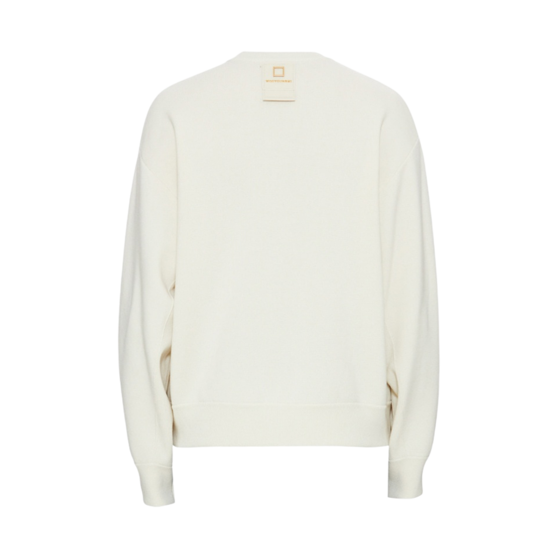 우영미 울 레더 라벨 니트 아이보리 - 22FW(Wooyoungmi Wool Leather Label Knit Ivory - 22FW) - 2
