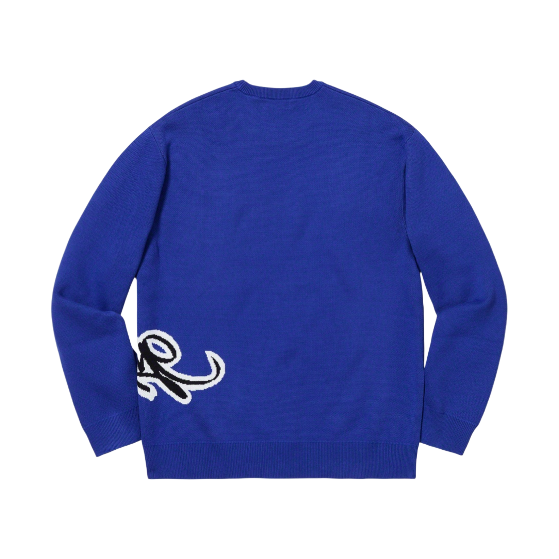 슈프림 태그 로고 스웨터 로얄 - 19SS(Supreme Tag Logo Sweater Royal - 19SS) - 2