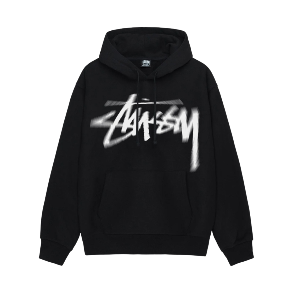 스투시 디지 스탁 후드 블랙