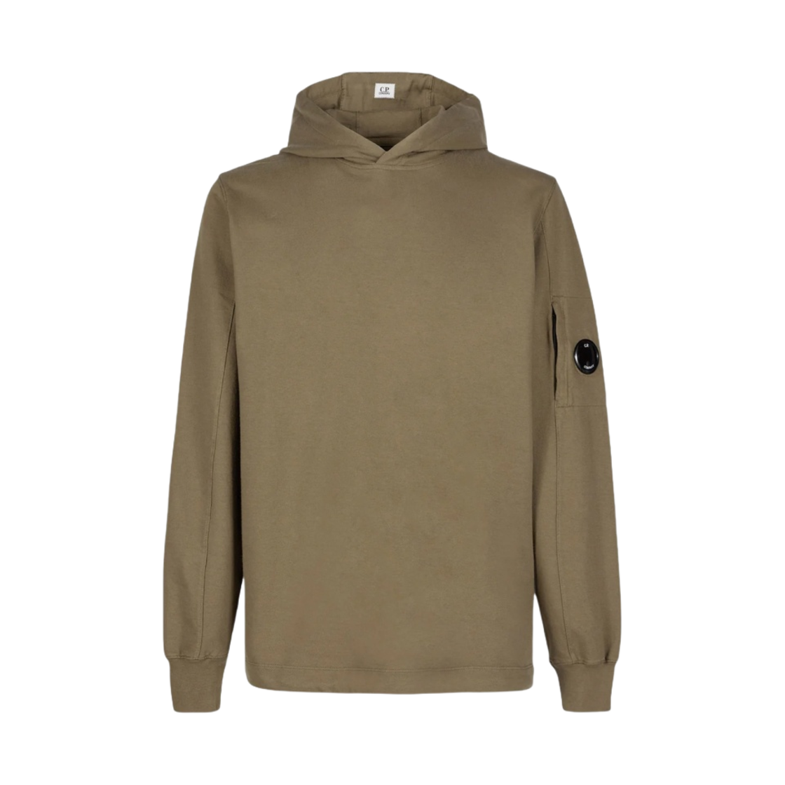 14CMSS033A002246G339 C.P. Company Light Fleece Hoodie Lead Grey - 23SS