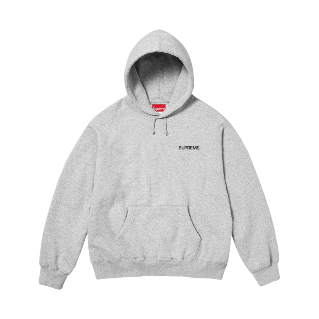 슈프림 이모탈 후드 스웨트셔츠 헤더 그레이 - 24SS(Supreme Immortal Hooded Sweatshirt Heather Grey - 24SS) - 2
