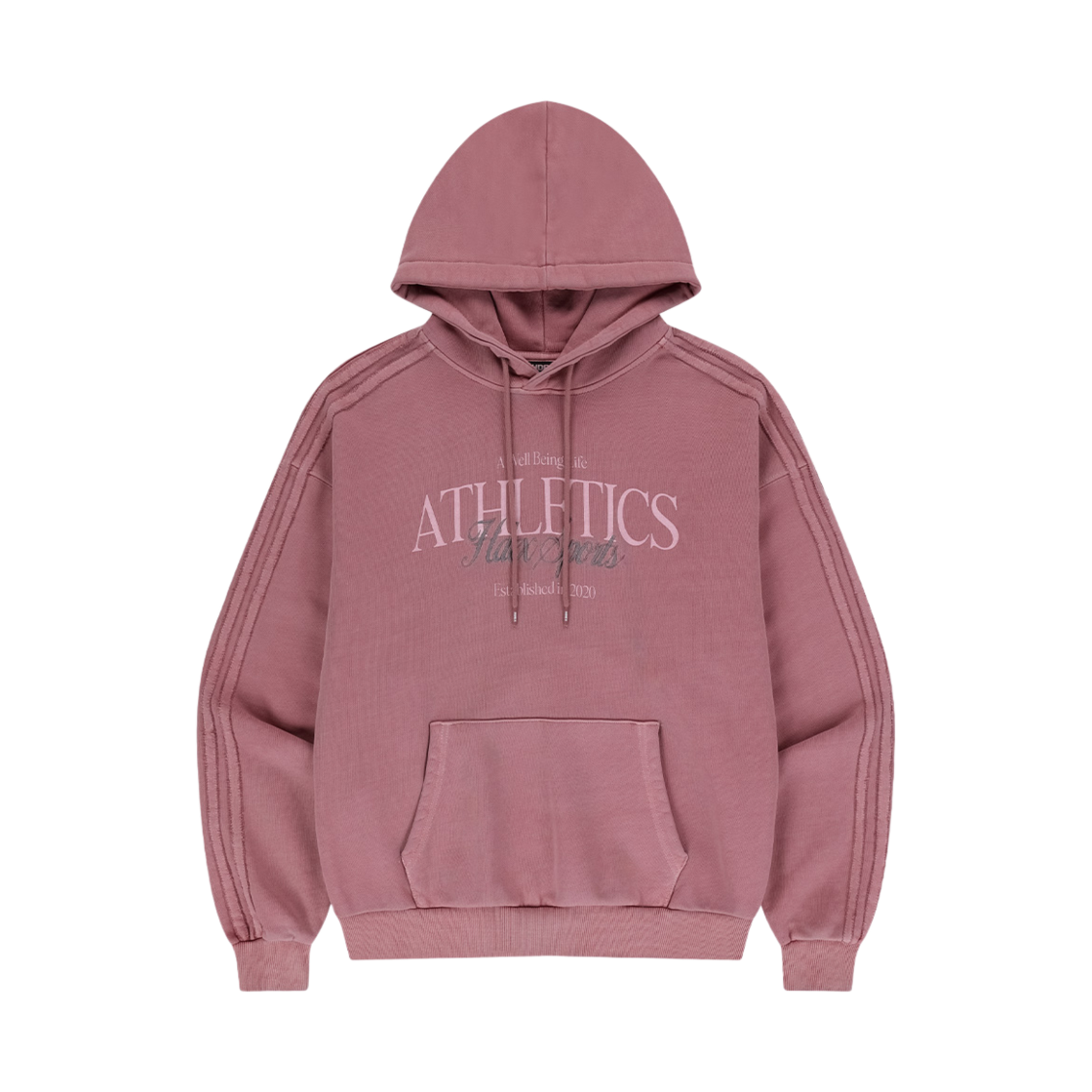 에이치덱스 우먼스 웰 라이프 피그먼트 후디 피그먼트 핑크