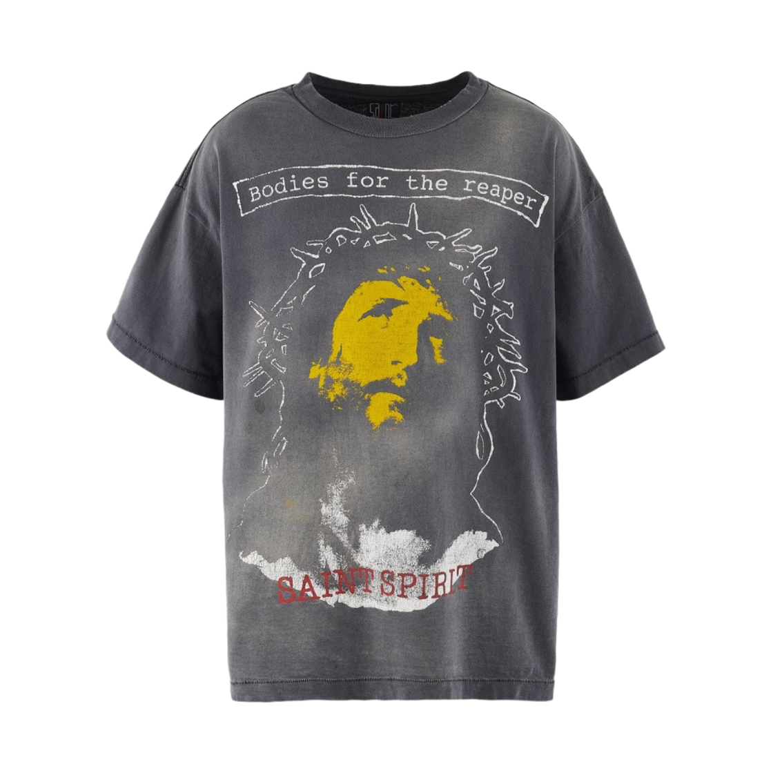 A23-0000-002 Saint Mxxxxxx B For Reaper S/S T-Shirt Black - 23AW