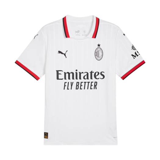 775015-02 Puma AC Milan 2024/25 Away Jersey White (Non Marking Ver.)