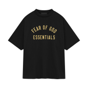 Essentials Jersey Crewneck Tee Black - 24FW