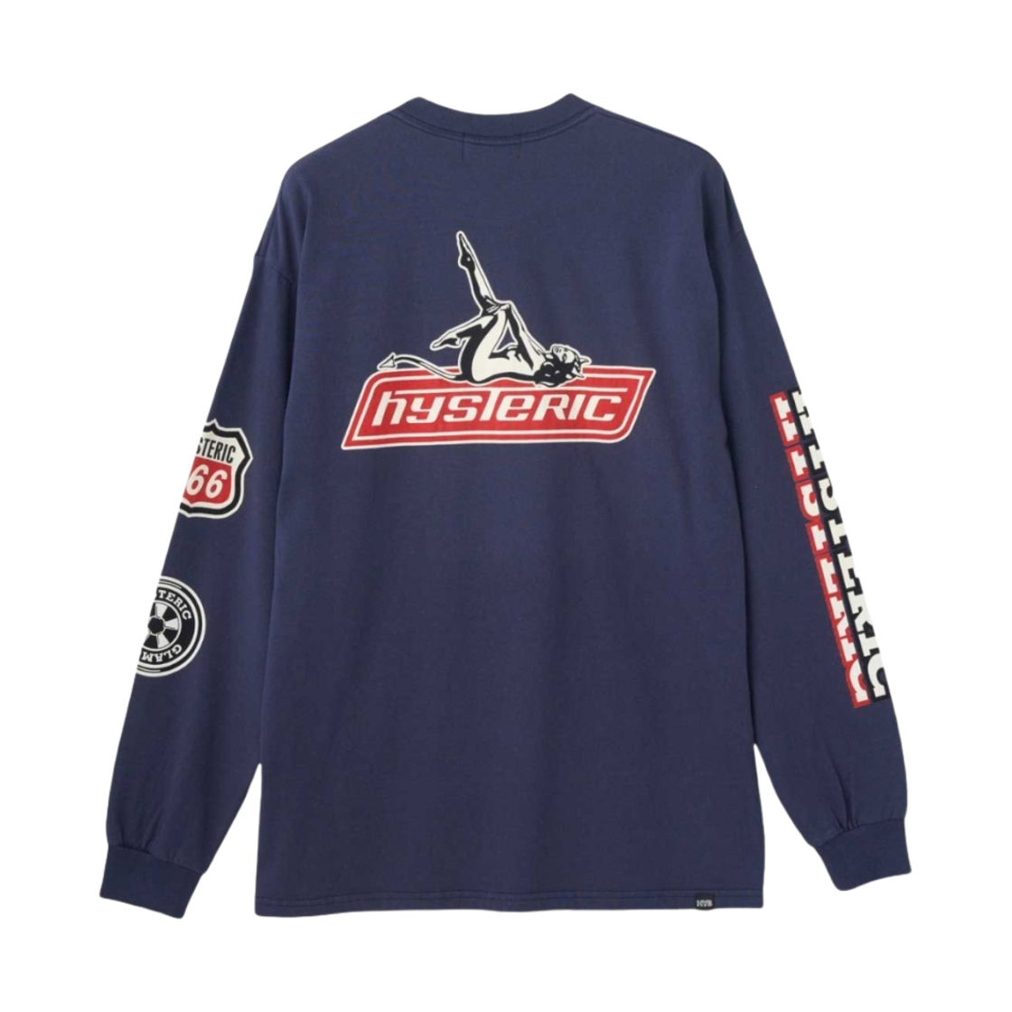 히스테릭 글래머 모터 시티 피버 티셔츠 네이비(Hysteric Glamour Motor City Fever T-Shirt Navy) - 2