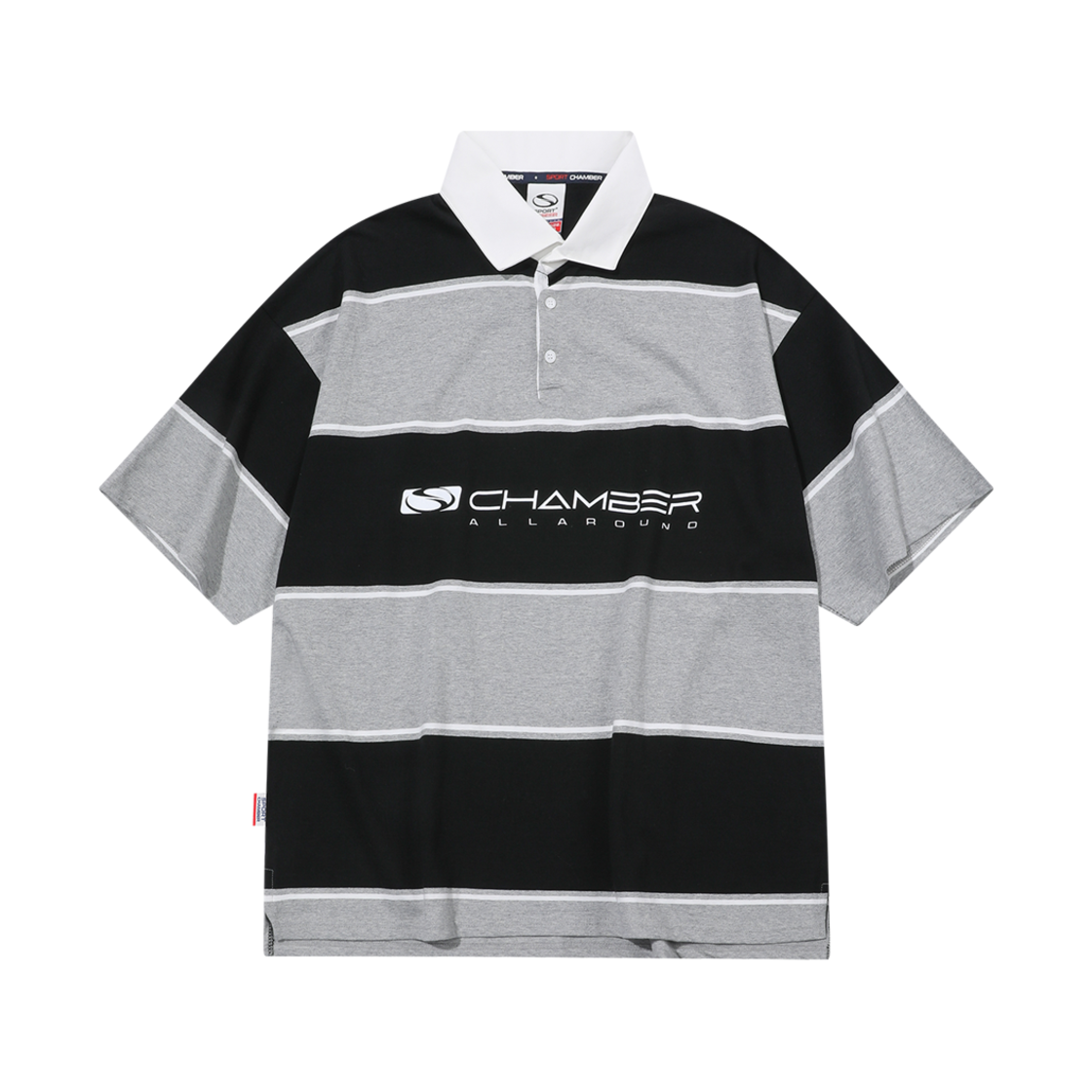 SCBES2HTU01BK SPORT CHAMBER SC Flash Rugby T-Shirt Black