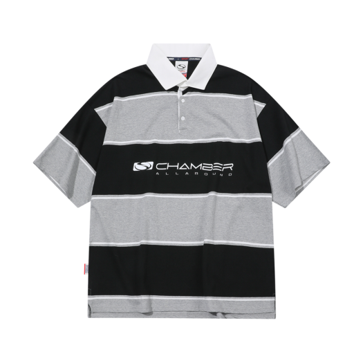 SCBES2HTU01BK Sport Chamber SC Flash Rugby T-Shirt Black
