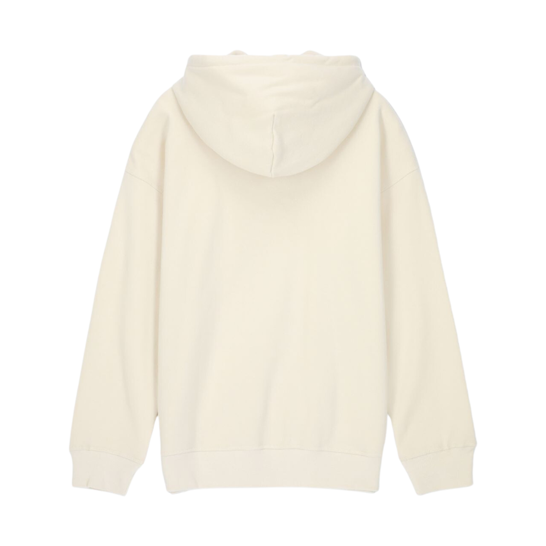 (W) 가니 소프트웨어 이솔리 오버사이즈 집 후디 에그렛((W) Ganni Software Isoli Oversized Zip Hoodie Egret) - 2