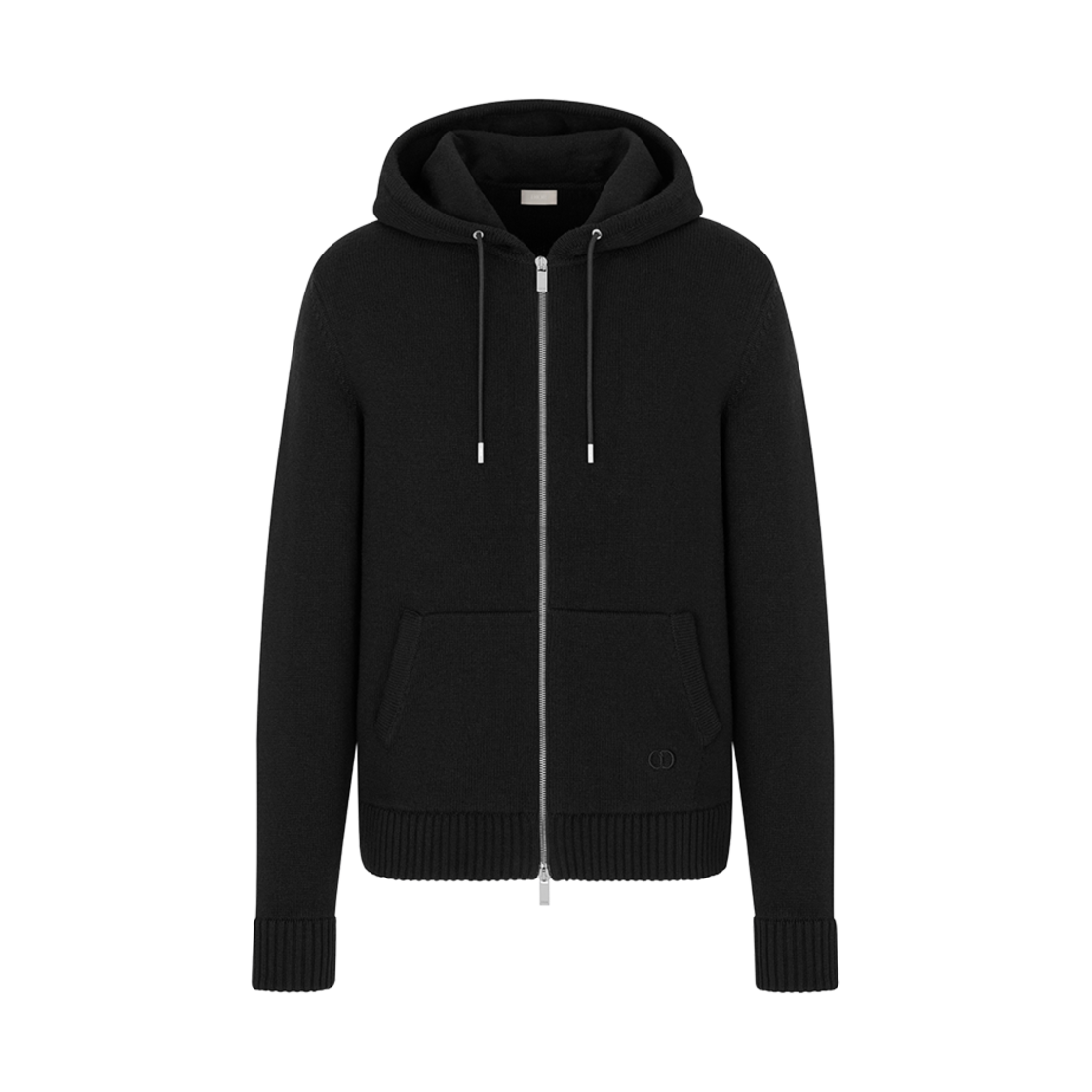 디올 CD 아이콘 후드 스웨트셔츠 블랙 플리스(Dior CD Icon Hooded Sweatshirt Black Fleece)