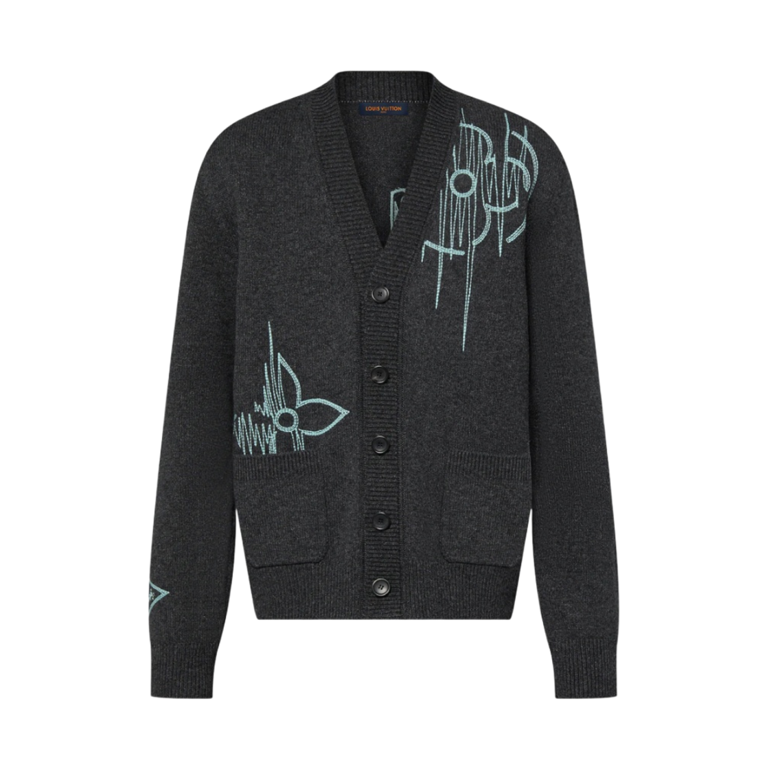 루이비통 LV 프리퀀시 가디건 다크 앤트러사이트