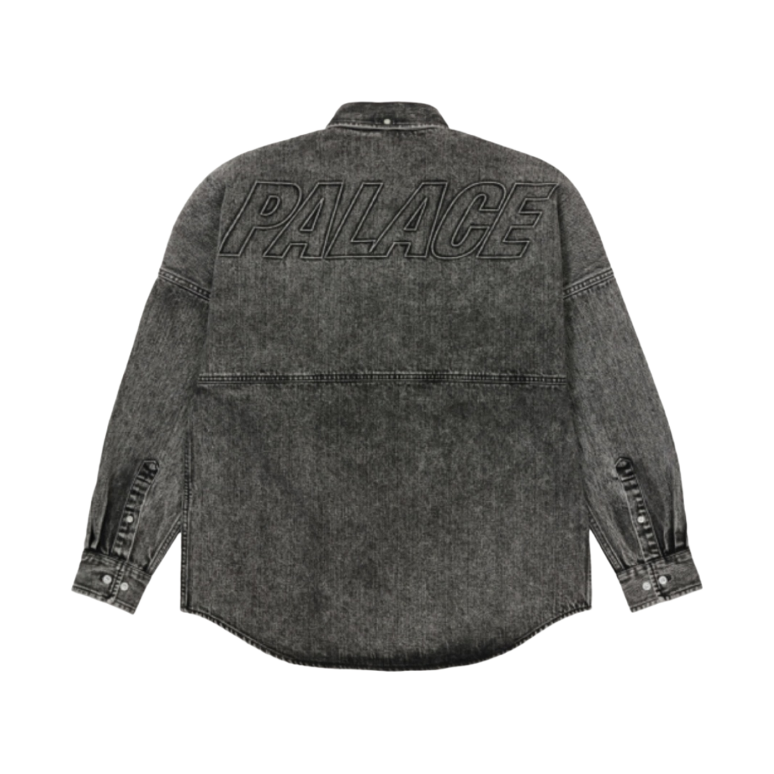 팔라스 데님 보시 셔츠 블랙 - 21SS(Palace Denim Bossy Shirt Black - 21SS) - 2