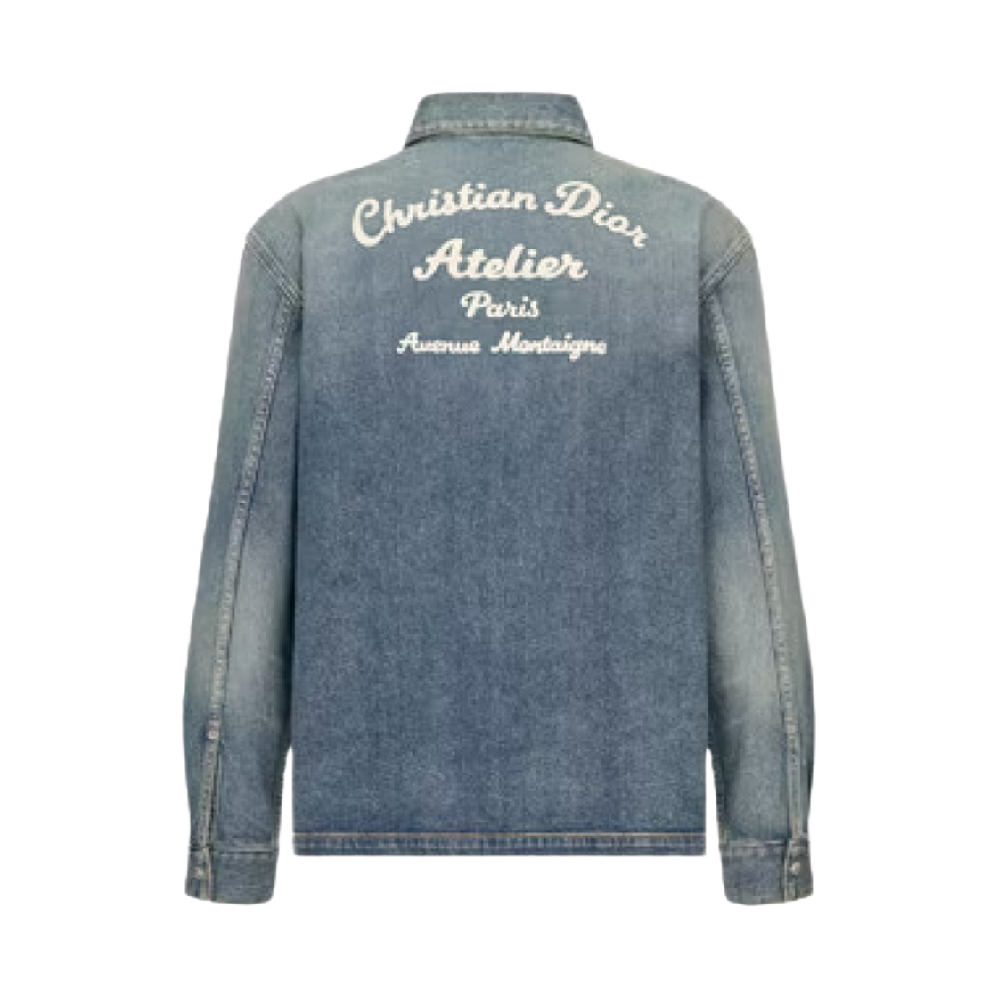 디올 아뜰리에 지퍼 오버셔츠 블루 코튼(Dior Atelier Zipped Overshirt Blue Cotton) - 2