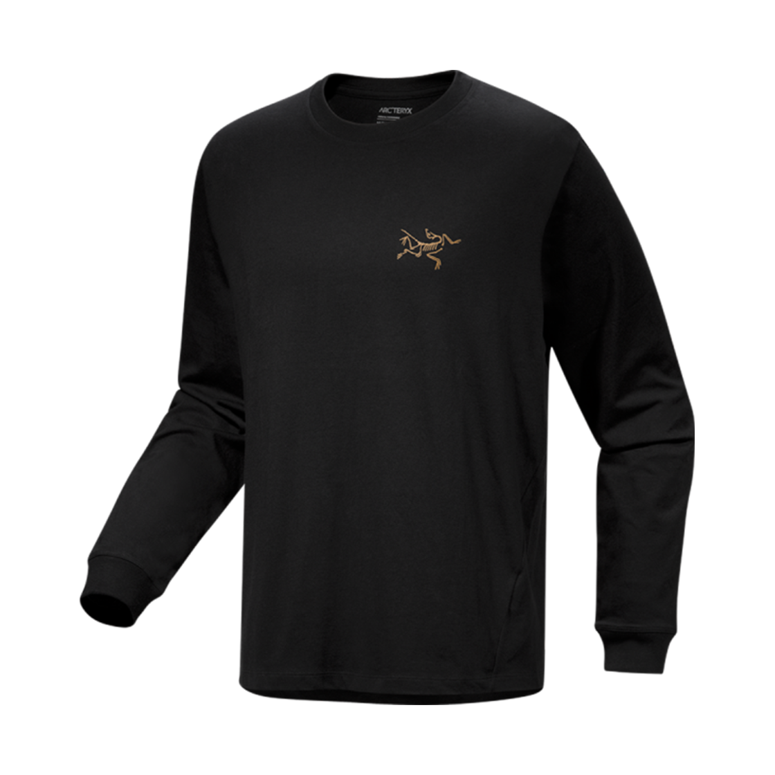 9714 Arc'teryx Kragg Cotton LS T-Shirt 24K Black
