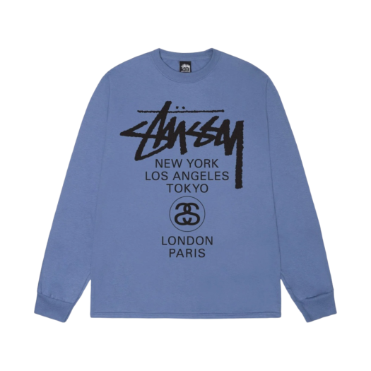 Stussy World Tour LS T-Shirt Storm 2023