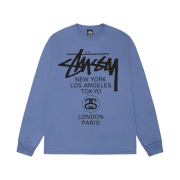 Stussy World Tour LS T-Shirt Storm 2023