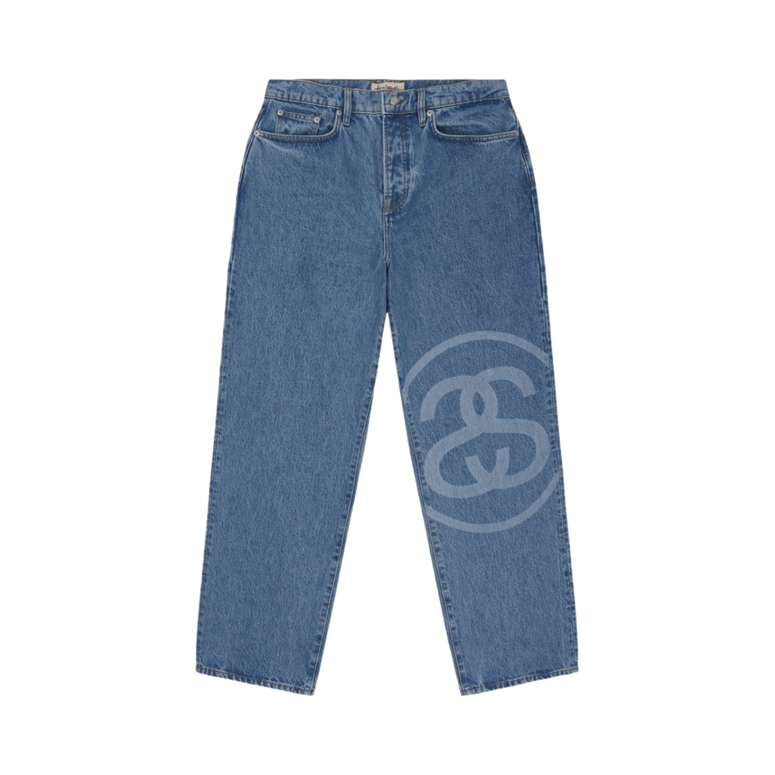 스투시 SS 링크 빅 올 진 스톤 워시