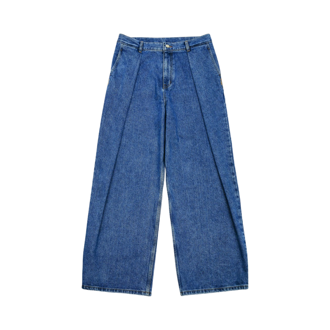 デニム・ジーパン ADERERROR TRS Tag jeans 01\tBO42FYJE0101SB SKY BLUE Ader Error Blue Trs Tag 01 Jeans In Sky Blue | ModeSens