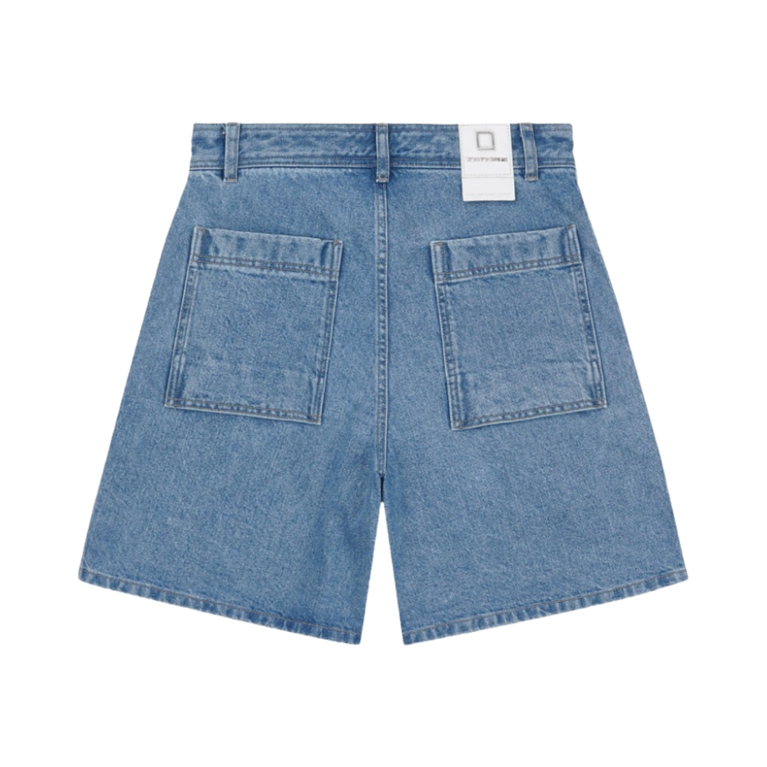 우영미 와이드 데님 쇼츠 블루 - 22SS(Wooyoungmi Wide Denim Shorts Blue - 22SS) - 2
